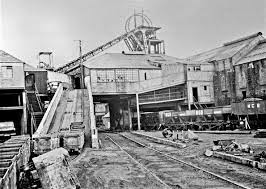 Archive photograph of an industrial processing plant